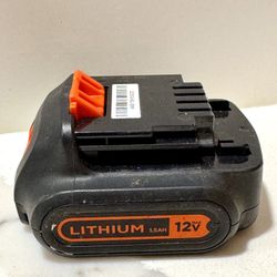 12 V Max 1.5Ah Lithium-Ion Slide Battery Pack – Works, Used Condition