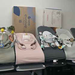 Baby Bjorn,  Baby Jogger,  ERGO, Stokke Bouncers