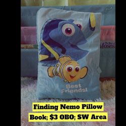 Finding Nemo Pillow Book; $3 OBO; SW Area Panamá And Akers