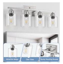 4  Light Bathroom Fixture