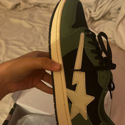 shoes custom bapestas size 12 brand new
