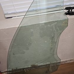 Car door glass