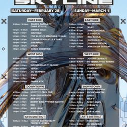 2 Guest Artist passes Skyline Festival  | SUNDAY ONLY