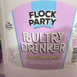 Bird Chicken Feeder And Poultry Watered Fountain 