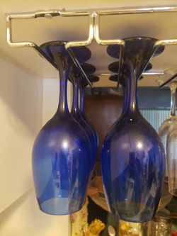 Set of wine glasses