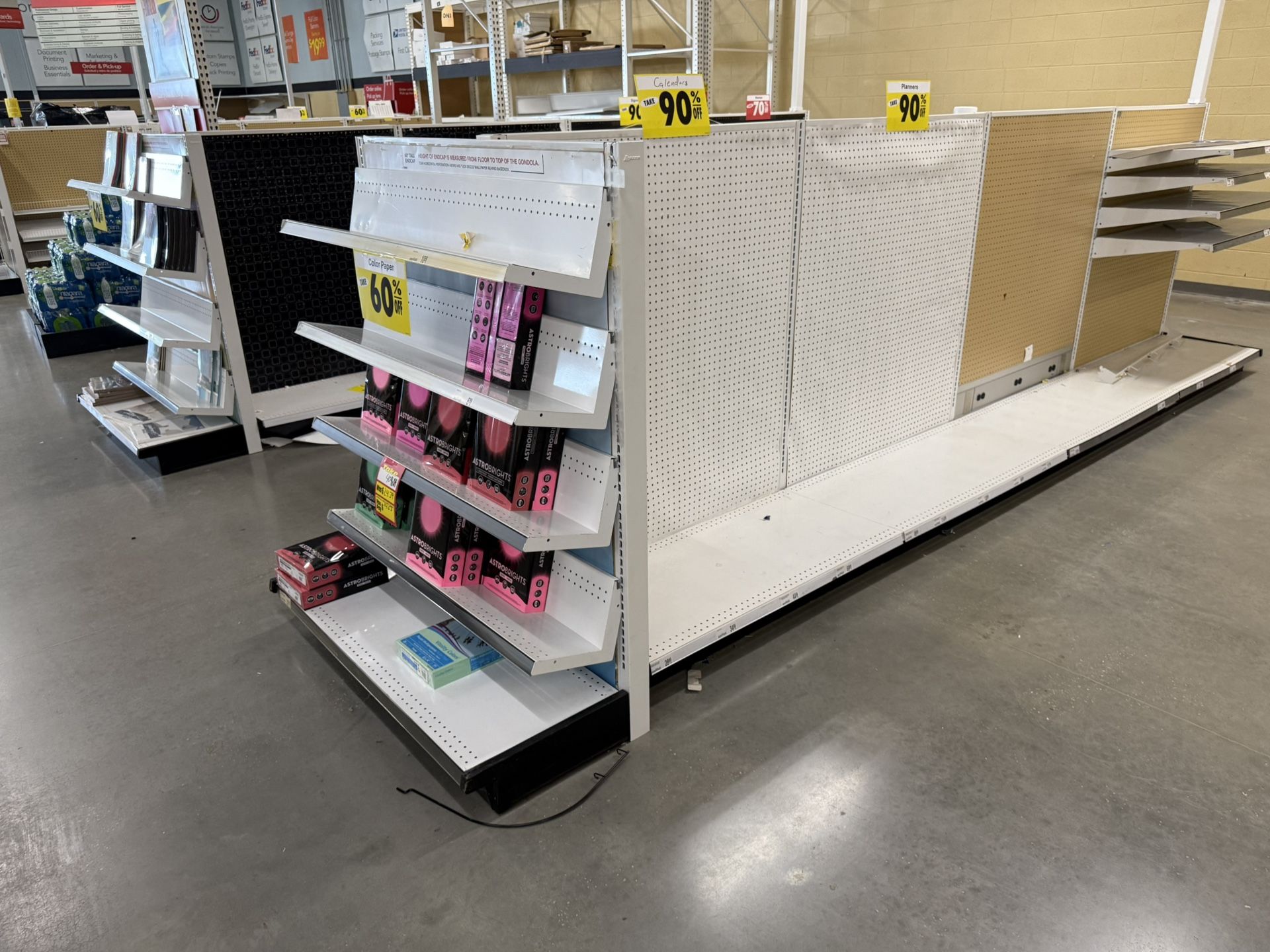 Title: Store Closing – 5ft tall Retail Gondola Shelving for Sale!
