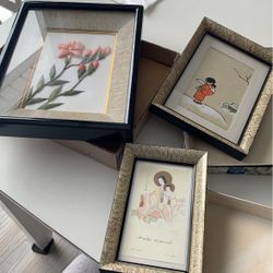 Oriental Framed Pictures