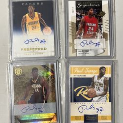 Paul George Rookie Autographs