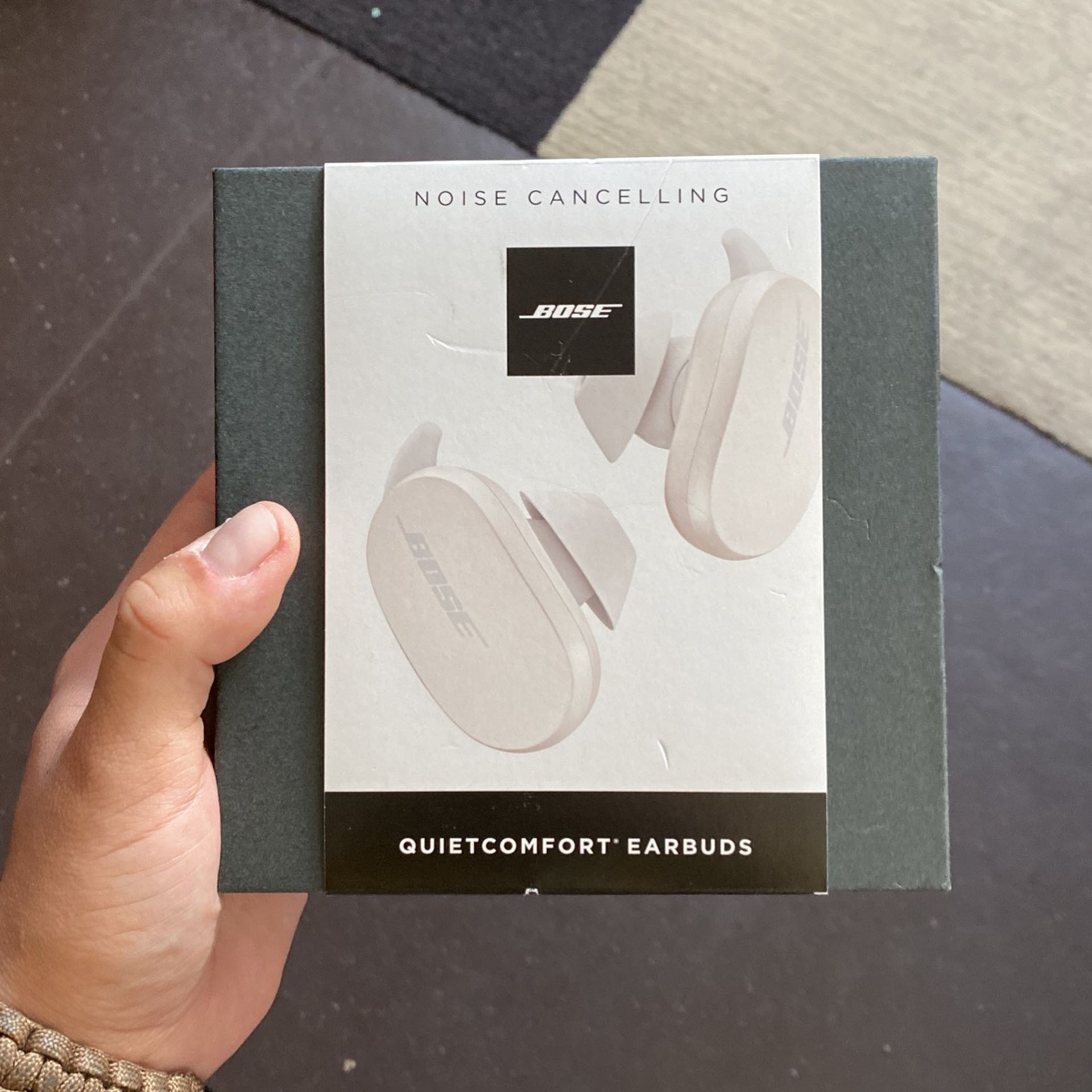 Bose QuietComfort Noise Cancelling Earbuds (Soapstone)
