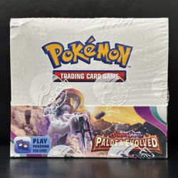 Pokémon Scarlet & Violet Paldea Evolved Booster Box SEALED