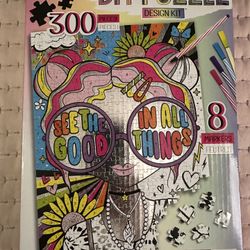 Kids DIY Color By Number 300 Piece Puzzle