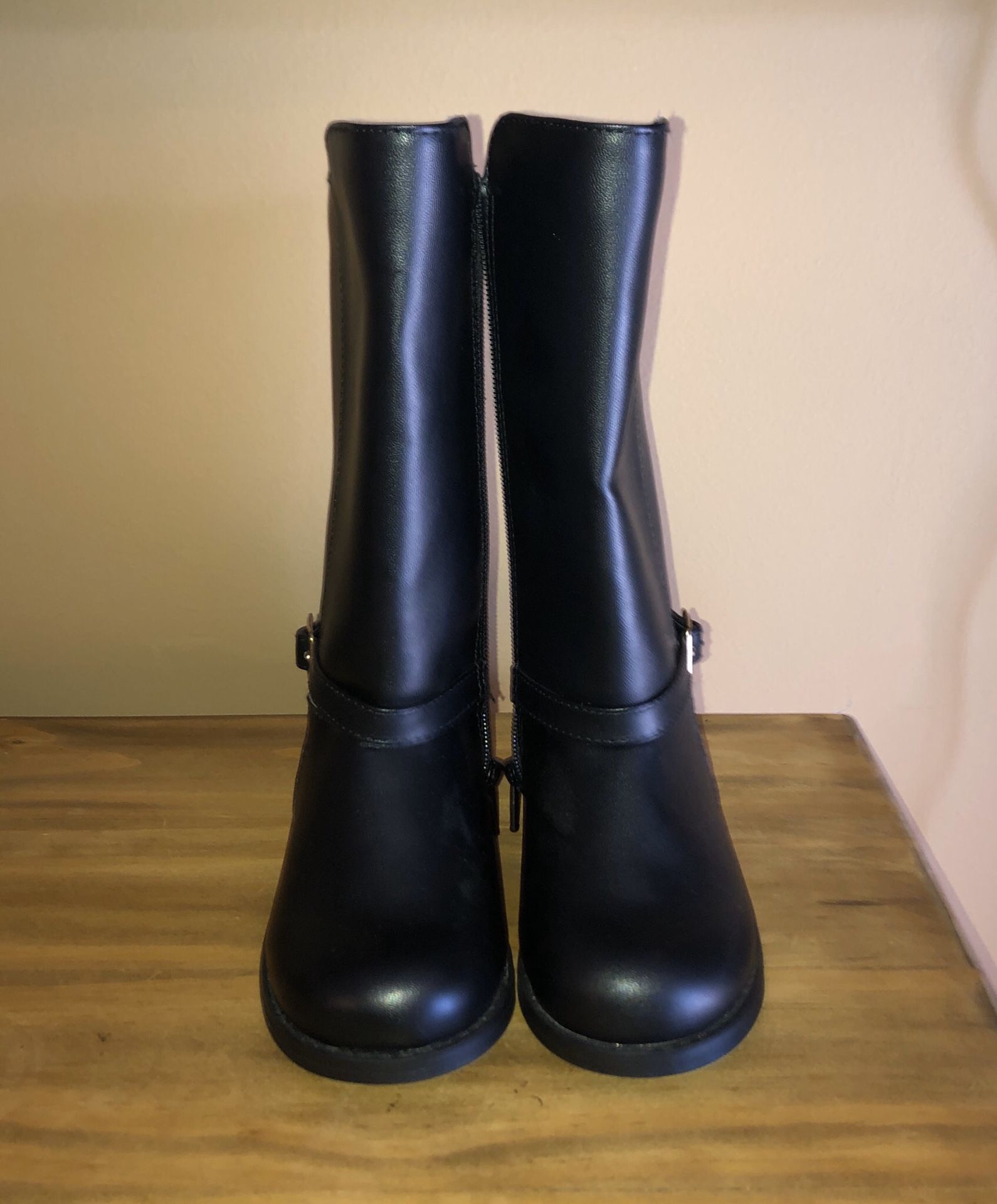 Gymboree girls size 9 black boots