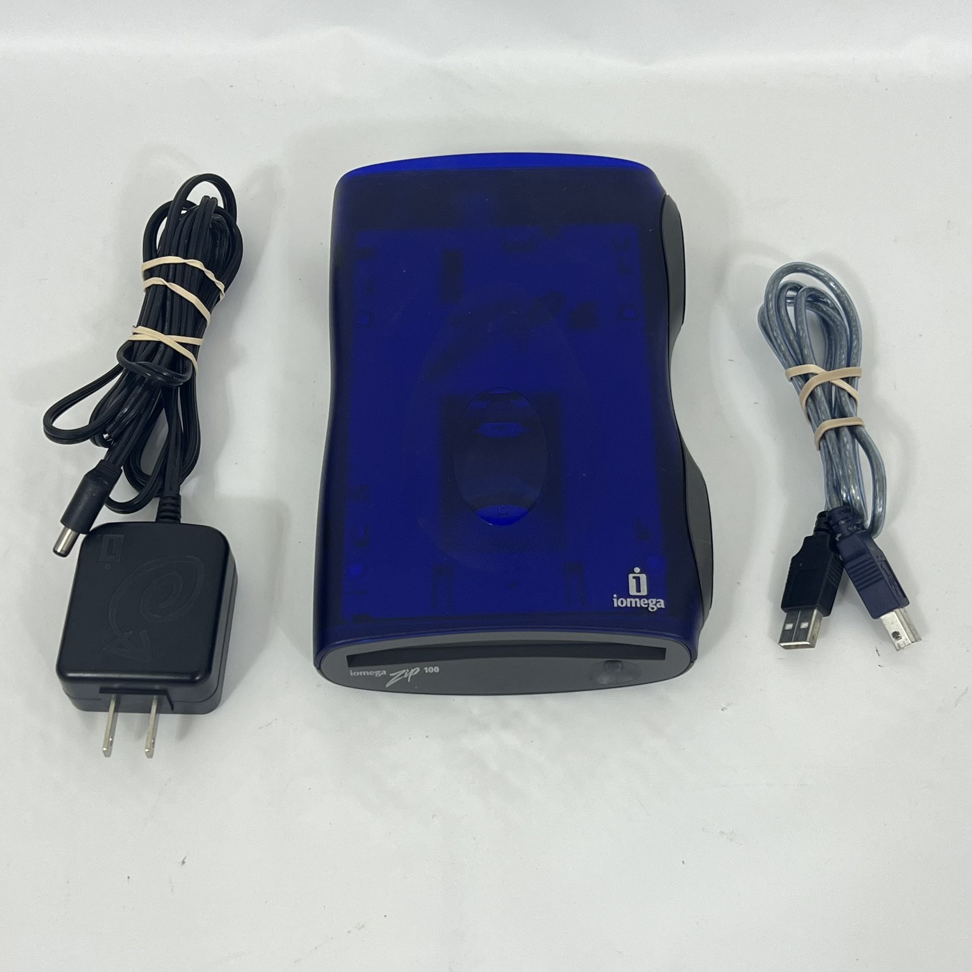 iOmega Zip 100 Z100USBNC 100MB USB-Powered External Disk Drive PC & Mac USB