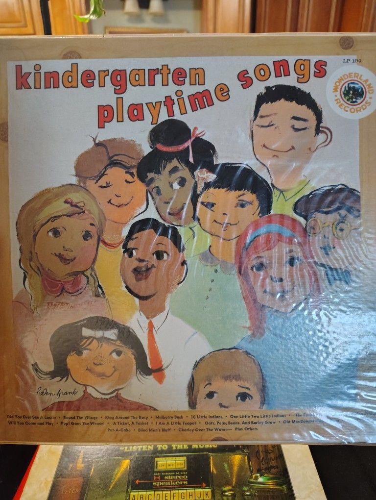 Kindergarten Playtime Songs Vinyl