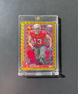2025 Topps Chrome - Mike Evans #282 Gold GEO Refractor /50