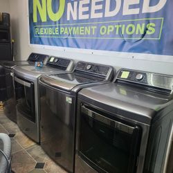 💥💥LG SET STEAM WASHER END GAS DRYER ♨️ WITH WARRANTY ♨️ Open Sunday 