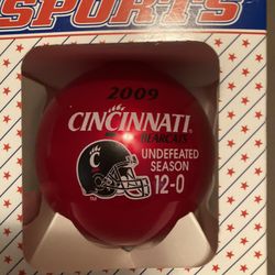UC Bearcats Undefeated Ornament