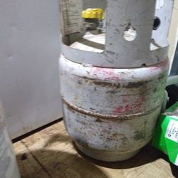 Propane gas tank for forklift or other uses