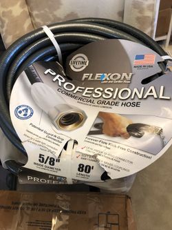 Flexing Professional Commercial Grade Hose 5/8”x80’ (VQ) 