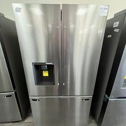 $1499 Open Box LG 36”W Refrigerator, Counter Depth Max, Dual Ice Maker, One Year Warranty