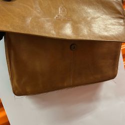 BROWN LEATHER BAG Genuine Leather 