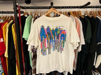Vintage Andrew Carson Tour de Orcas Cycling Graphic T-Shirt