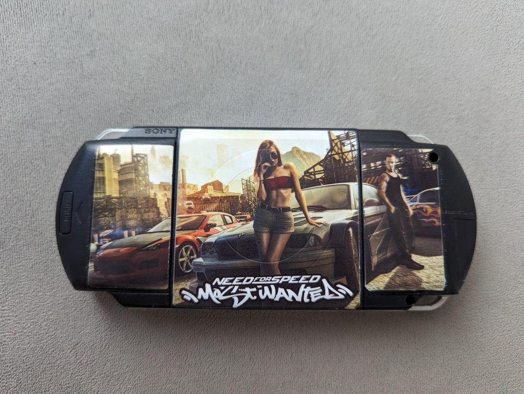 Sony PSP (PlayStation Portable) Need for Speed Most Wanted 128GB Full of Games loaded

