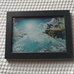 Legend of Zelda Poster with Frame
