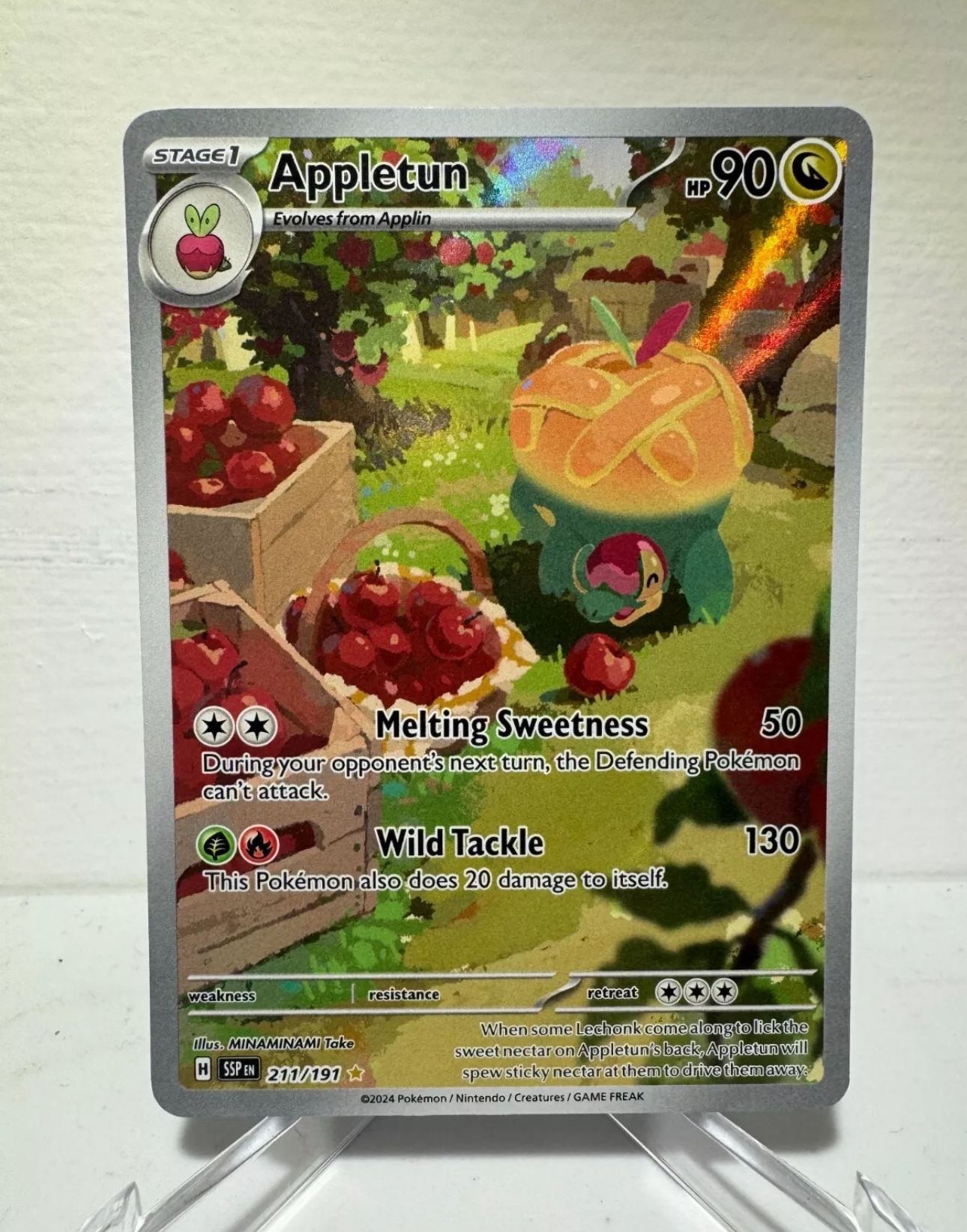 Appletun 211/191 IR Sv08: Surging Sparks Holo MINT