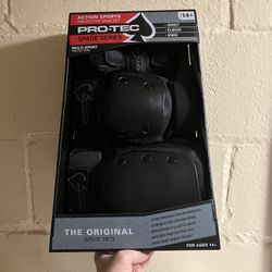 NEW ProTec Spade Series Junior Pad Set – Includes Knee + Elbow Pads + Wrist Guards for Skateboarding, Cycling, and Sports – Enhanced Protection and