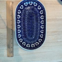 Polish Pottery Serving Side Dish