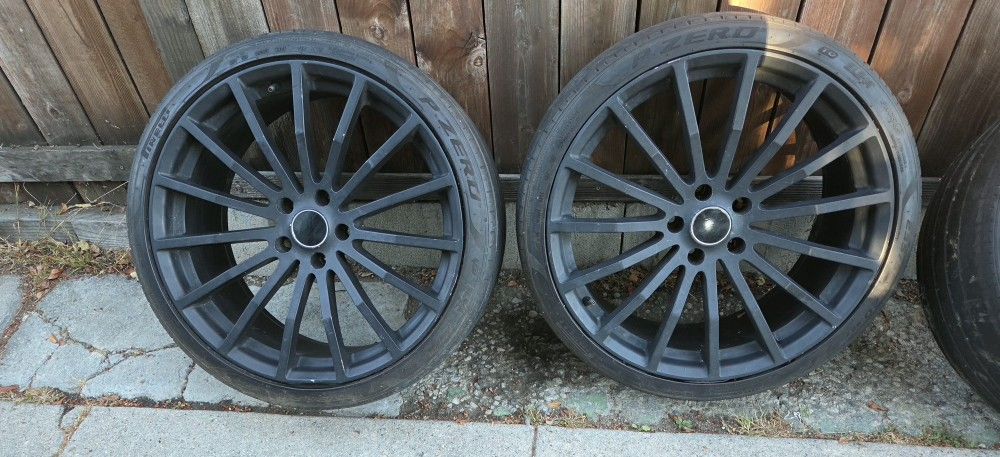 TSW Wheels Mallory 20X8.5 in Matte Black - East Hollywood 