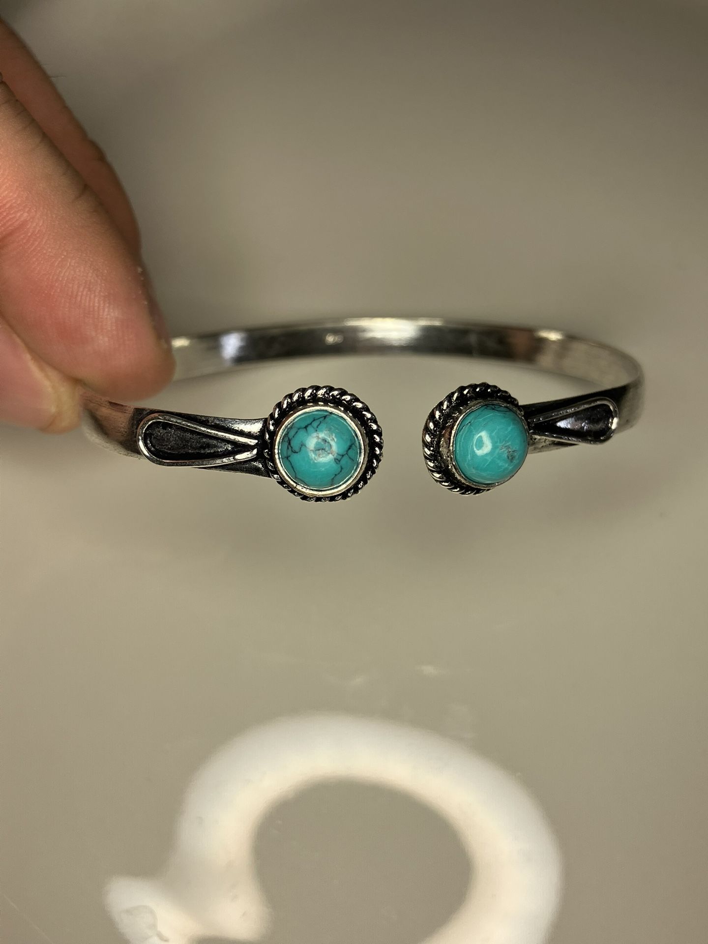925 Sterling silver turquoise bracelet