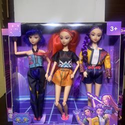 K-pop Demon Hunter Dolls Set
