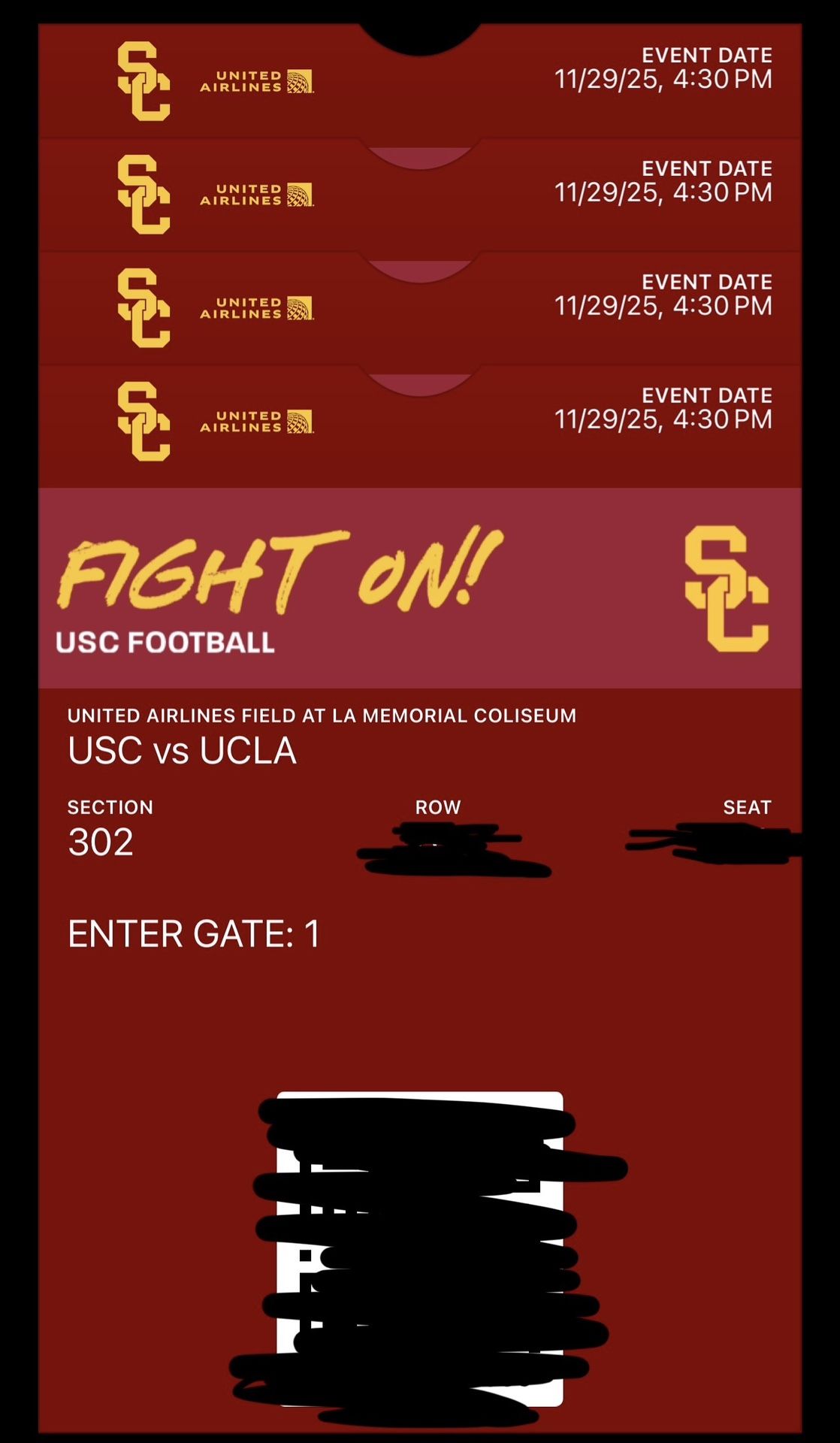 USC VS UCLA