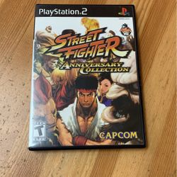 Street fighter 2 anniversary collection Ps2