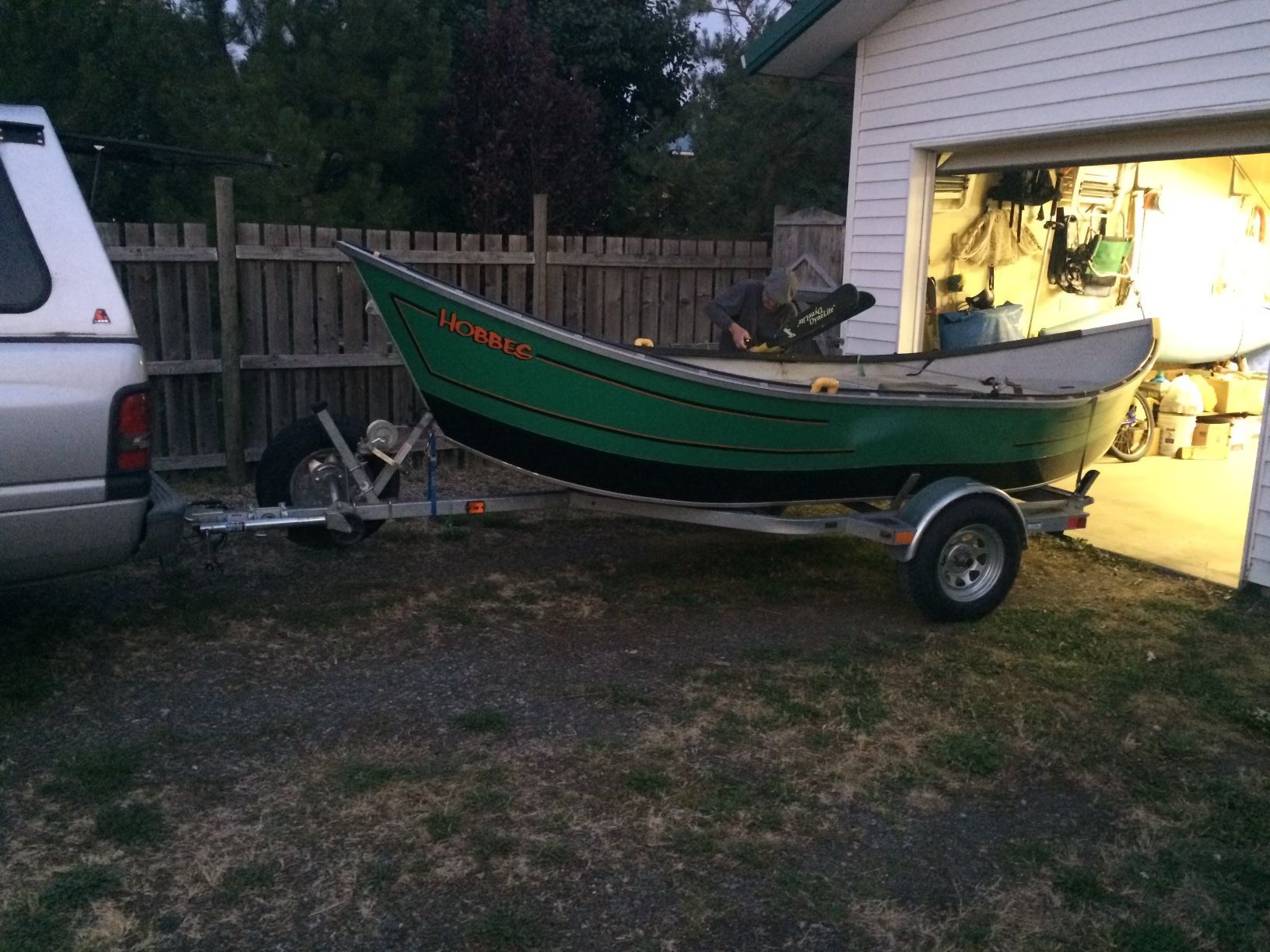 16.5 Foot Whitewater dory