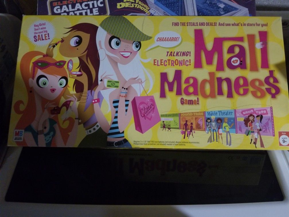 Mall madness board game