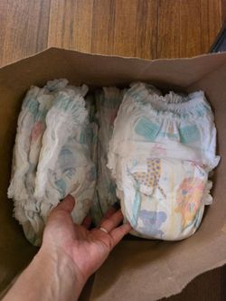Pamper size 7--diapers