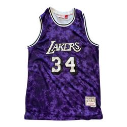 Mitchell ness Shaq lakers galaxy jersey size XL