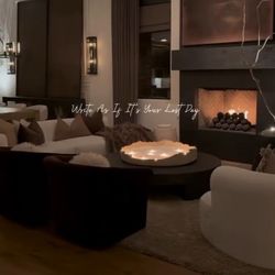 Painting Above Fireplace 