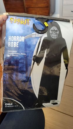LIKE NEW HORROR ROBE HALLOWEEN COSTUME