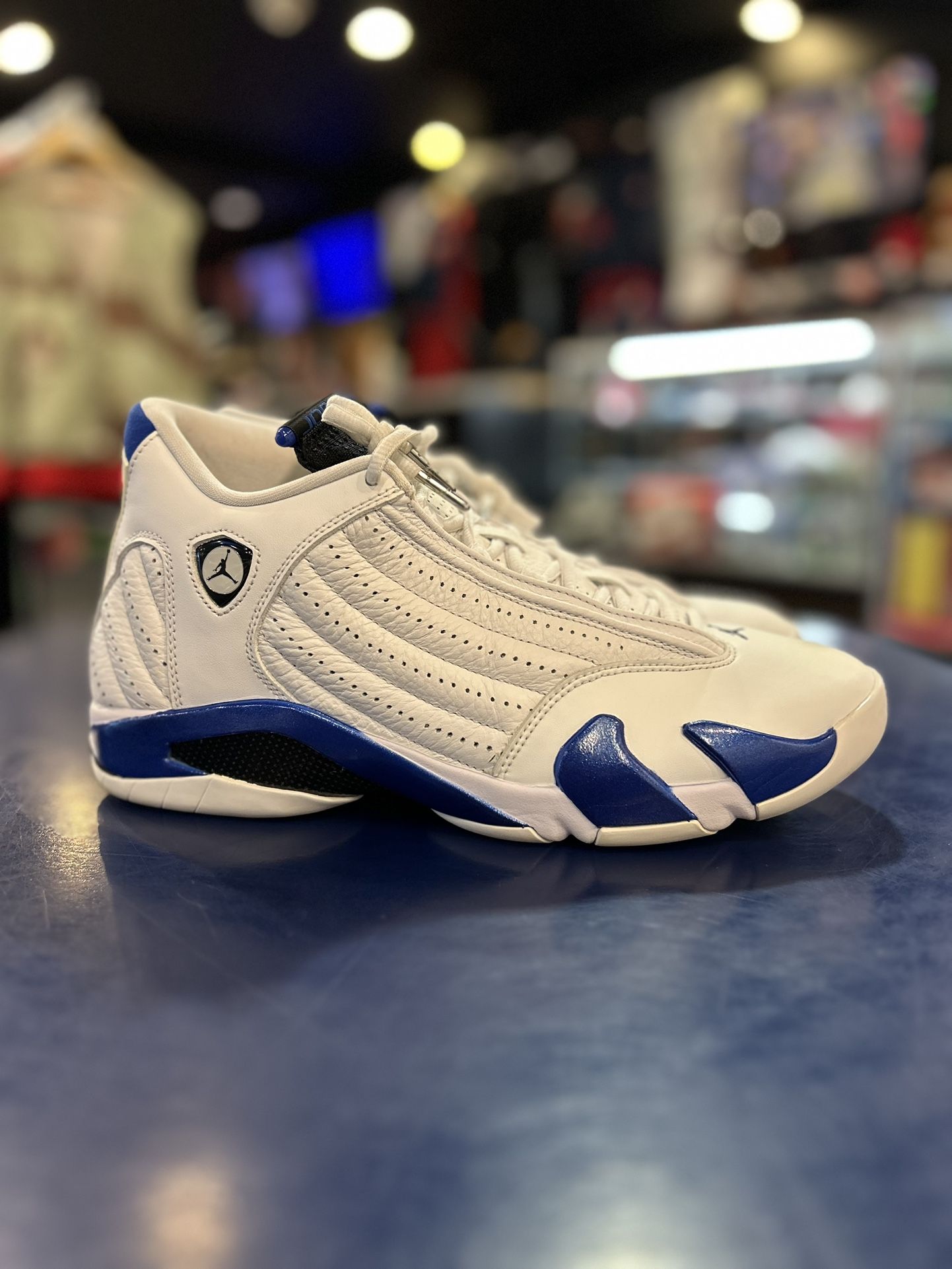 Air Jordan 14 Retro Hyper Royal Size 10.5 Men Shoes