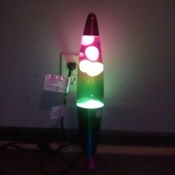 Multi color Lava Lamp.