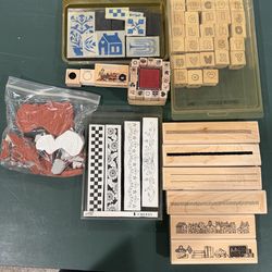 Rubber Stamps (borders, quilts, Americana, misc)