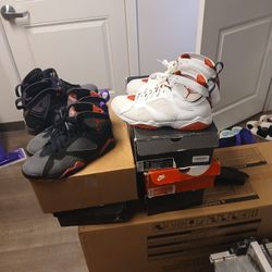 Nike Air Jordan Retro HARE, BROADEUX AND RAPTORS 