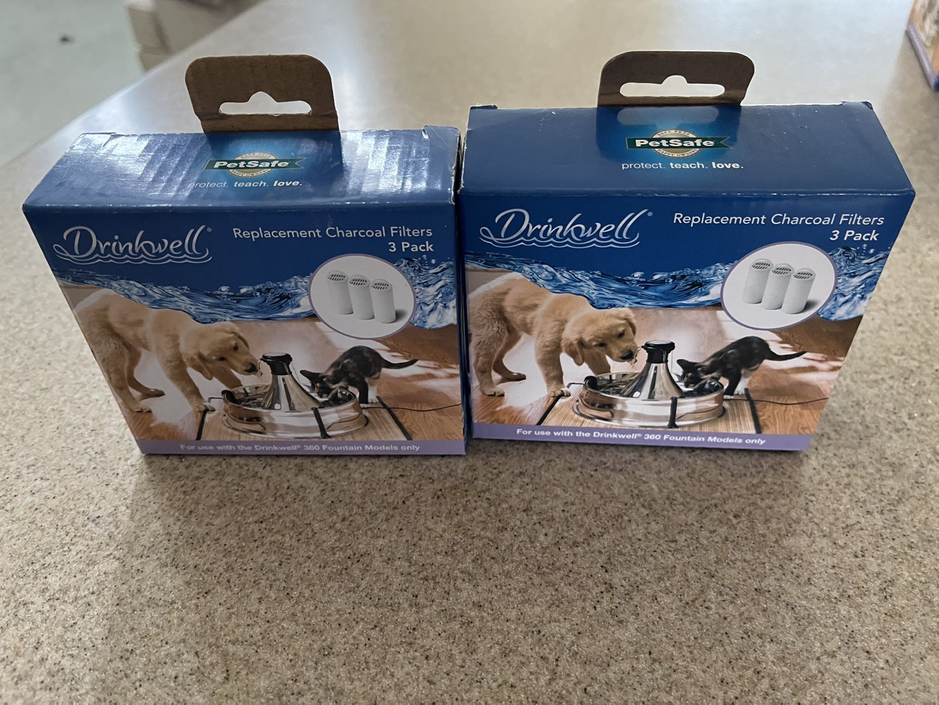 Drinkwell replacement charcoal filters