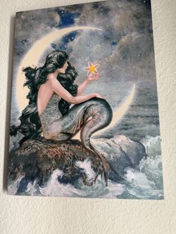 Mermaid Canvas Print