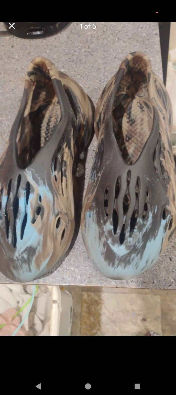 Men's Adidas Yeezy Foam Runners Sz 8 Without Box