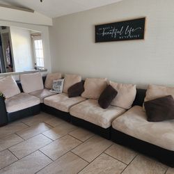 5-Piece Sectional Couch Set 